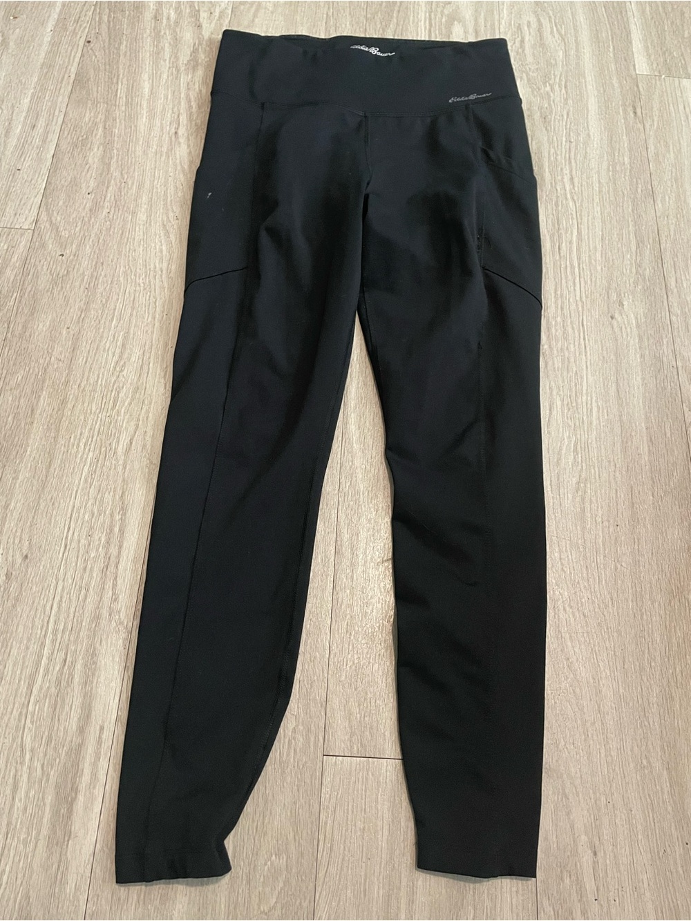 Eddie Bauer Black High-Waist Performance Leggings
